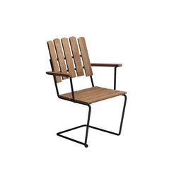 Classic Armchair A2 Black/Teak - view 1