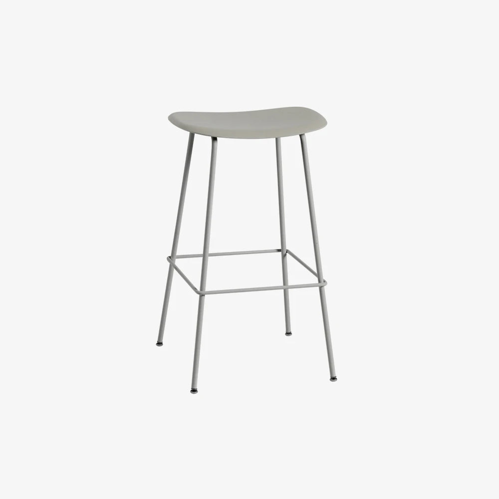 Fiber Bar Stool Without Backrest - view 1