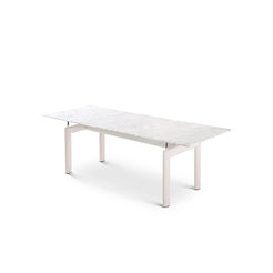 6 Table Tube D'Avion (Carrara white marble) - view 1