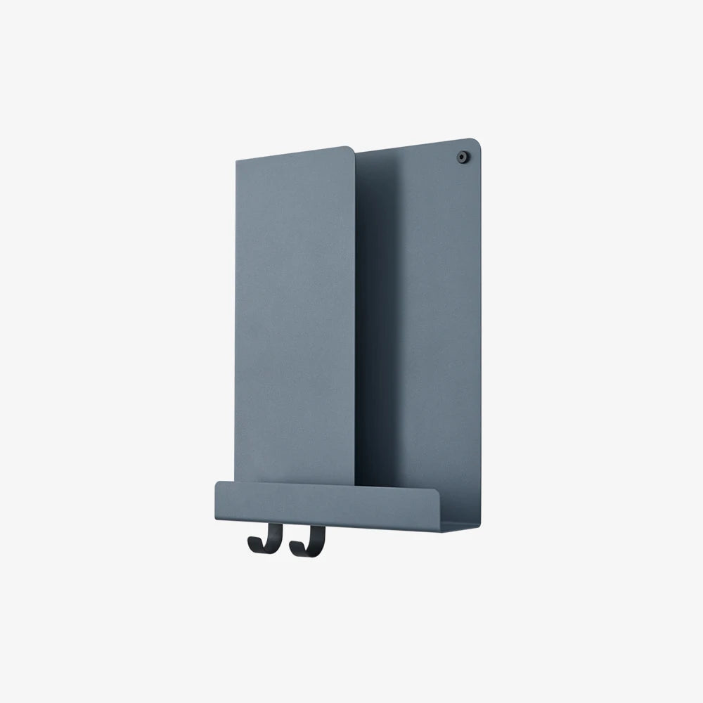 Folded Shelves 29.5 x 40 Blue Grey - view 1