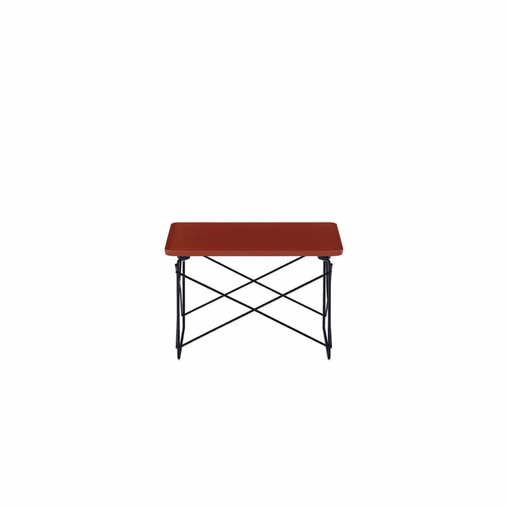 Eames Wire Base Low Table (Iron Red), x HAY - view 1