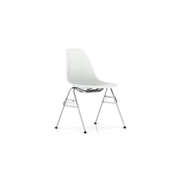 Eames Molded Plastic Side Chair, Stacking Base - view 1