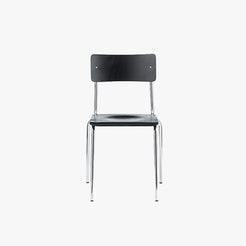 COMEBACK Chair Black/Chrome - view 1