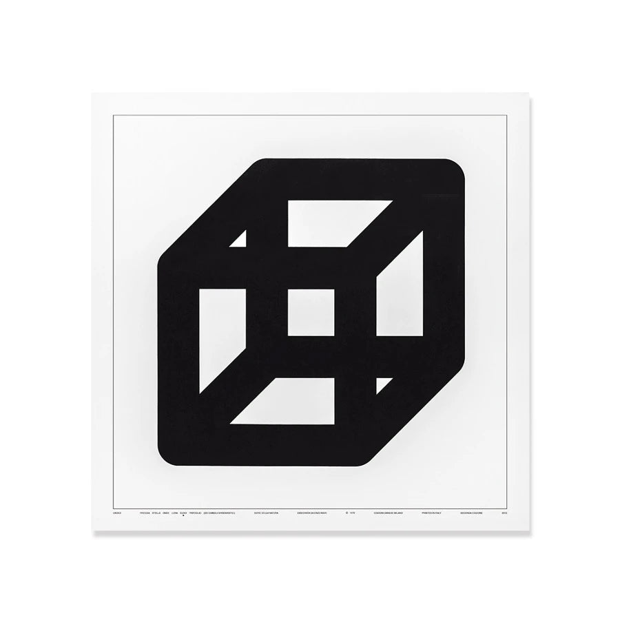 Silkscreen Poster-Undici Cubo 700 x 700 - view 1