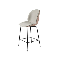 Beetle Counter Chair Front Upholstered Black Pink Shell/Waterborn0123 - view 1