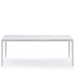 Plate Table 1130 710 Marble Carrara White Coffee Table - view 1