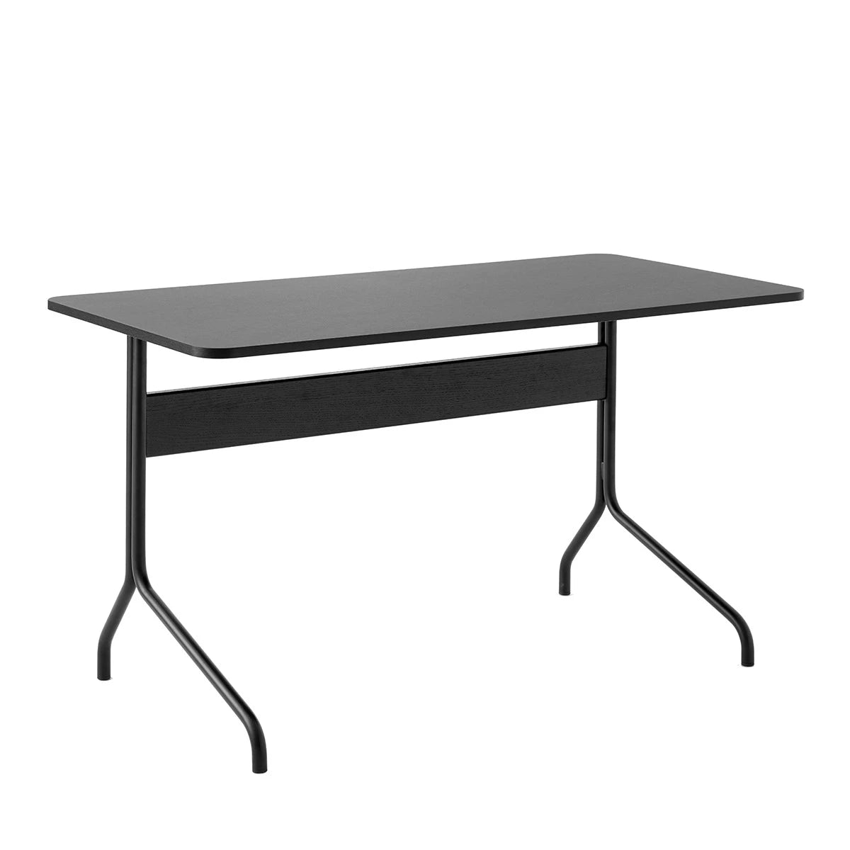 Pavilion Desk AV16 Black Linoleum Black-Black - view 1
