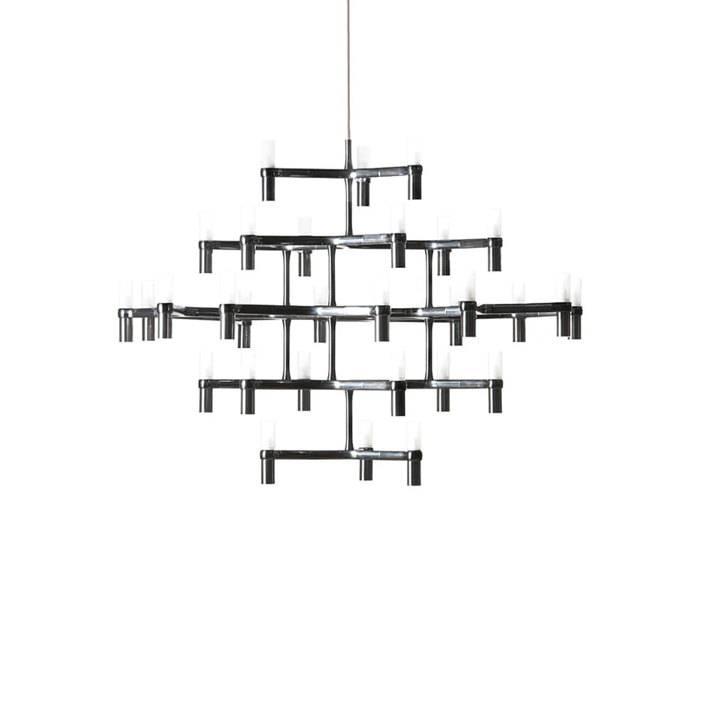 Crown Major 30 Silver Ceiling Lamp - view 1