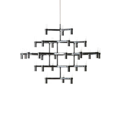 Crown Major 30 Silver Ceiling Lamp - view 1