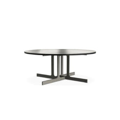 Nell Glass Coffee Table Low Ø850 - view 1