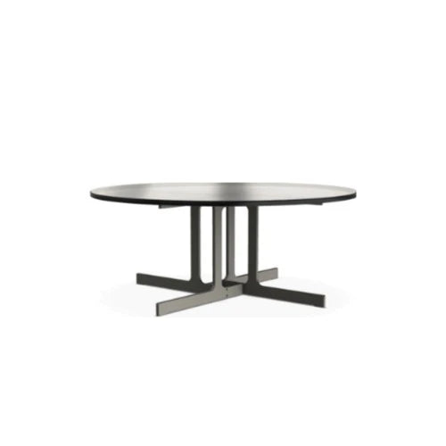 Nell Glass Coffee Table Low Ø850 - view 1