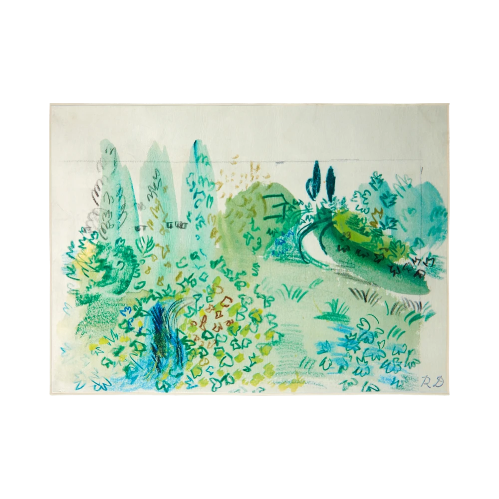 Raoul Dufy X You & Us Landscape of Normandy Rug - view 1