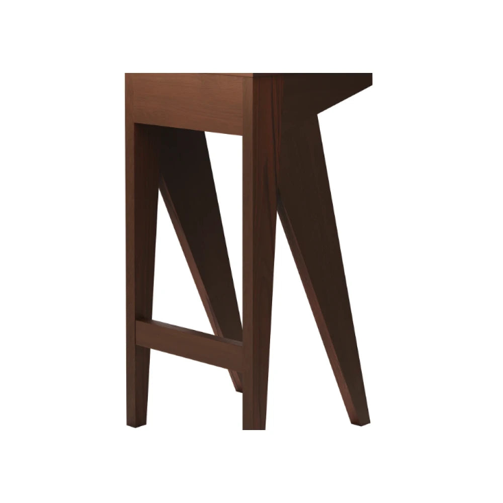 Schulz Stool H75 - Waxed Walnut - view 1