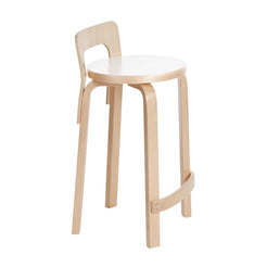 K65 High Chair Bar Stool White-Birch - view 1