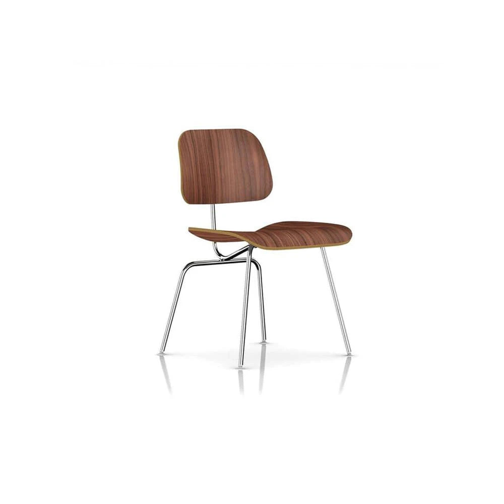 Eames Molded Plywood Dining Chair (Walnut) - view 1
