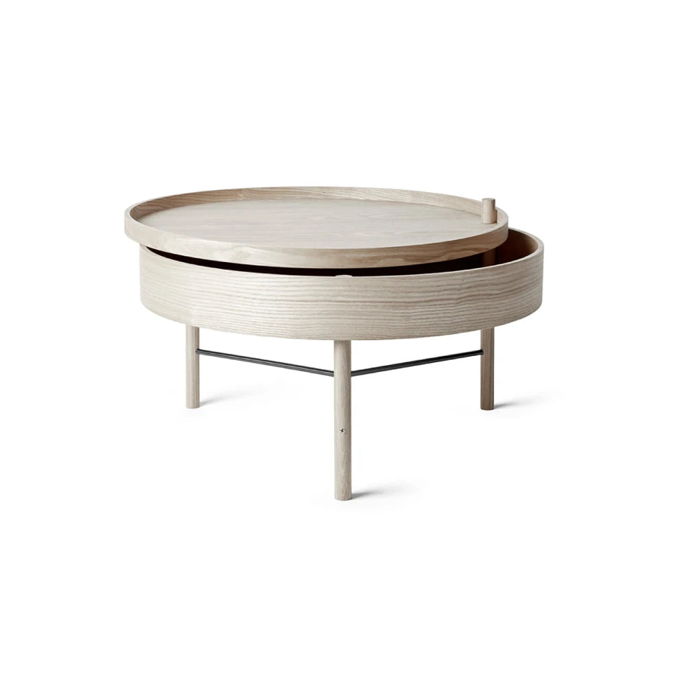 Turning White Coffee Table - view 1