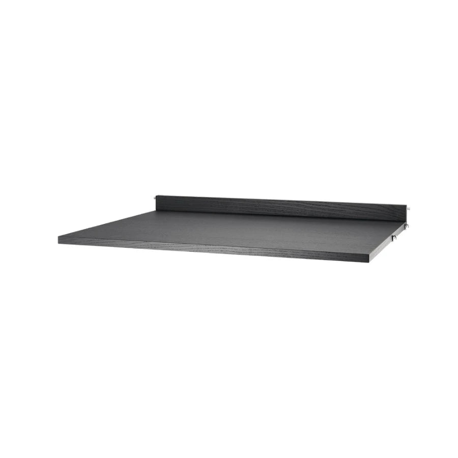 String System Work Desk Black Stained Ash - view 1