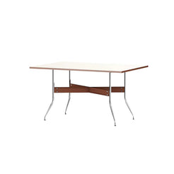 Nelson Rectangular Dining Table (White) - view 1