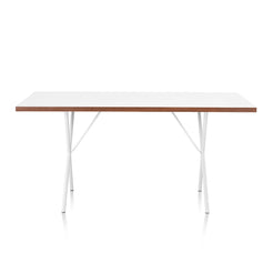 Nelson X-Leg White Table - view 1