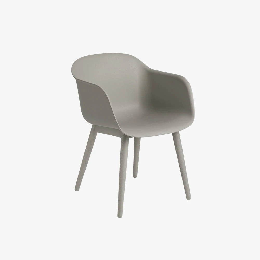 Fiber Armchair Wood - view 1