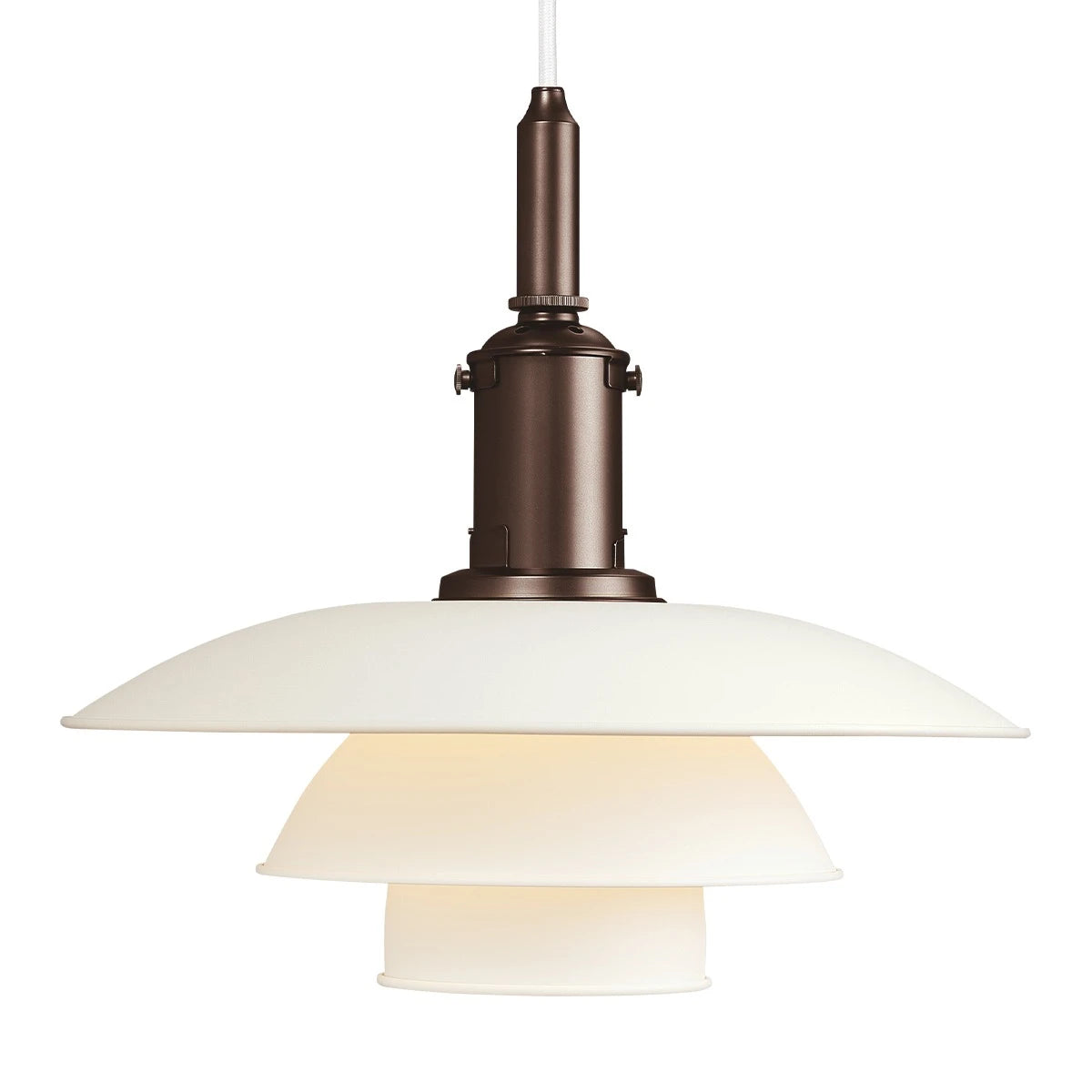 PH 3½-3 Pendant White - view 1