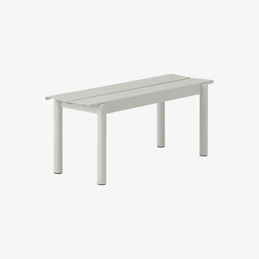 Linear Steel Bench - view 1