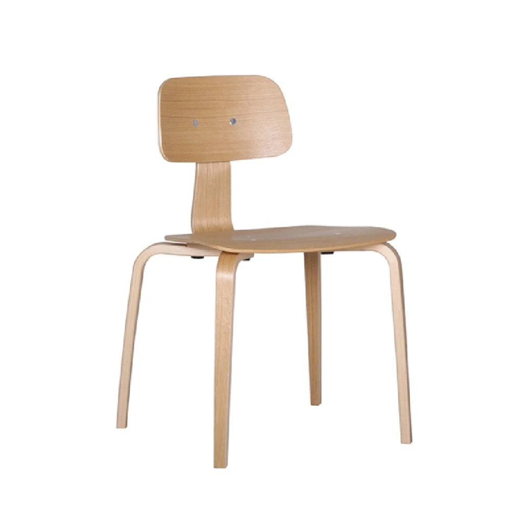 Kevi 2070 Oak Veneer Oak Base Chair - view 1
