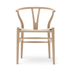 CH24 Oak White Oiled Dining Chair - view 1