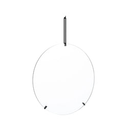 Wall Mirror 50Ø Black - view 1