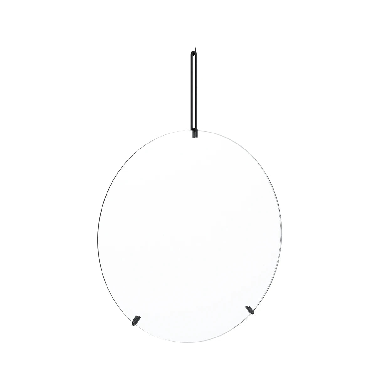 Wall Mirror 50Ø Black - view 1