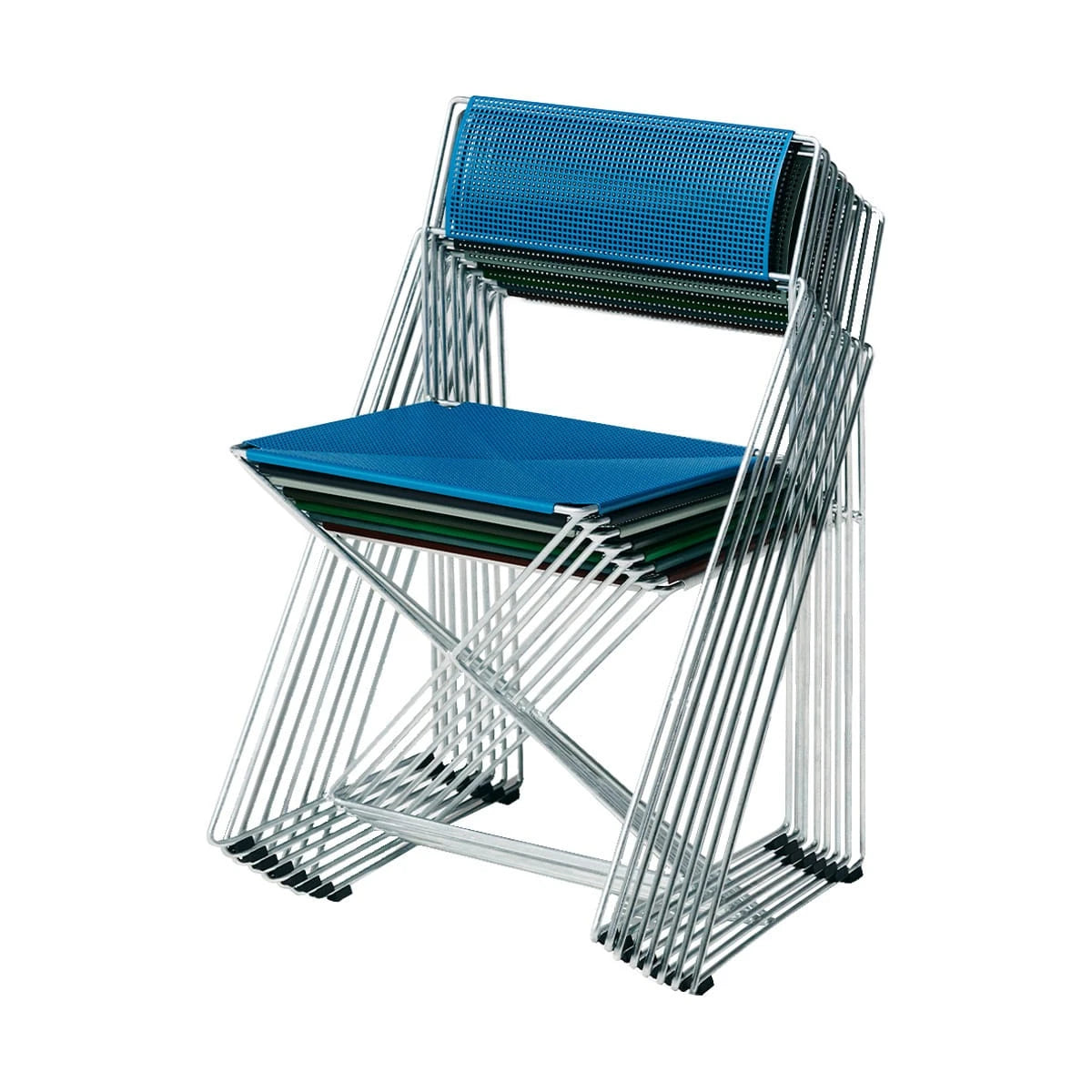 X-Line Chair Galvanised Frame 8 colors - view 1