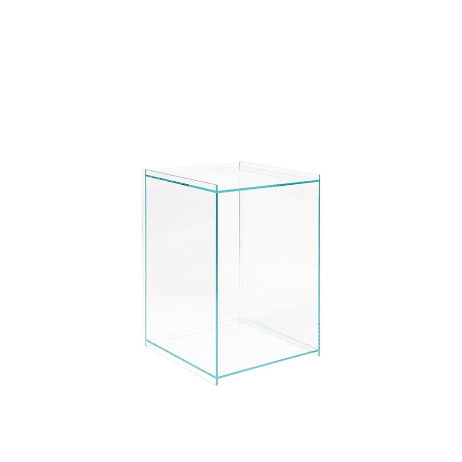 Rivet Box Table Glass - view 1
