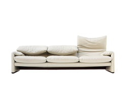 Maralunga 3 Seater - Grade X Panna (New) - view 1