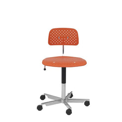 Kevi Air Burned Orange Polished Office Chair - view 1