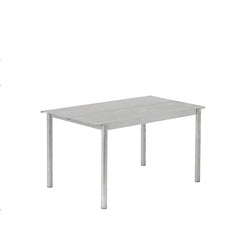 Linear Steel Table Galvanized Steel - view 1