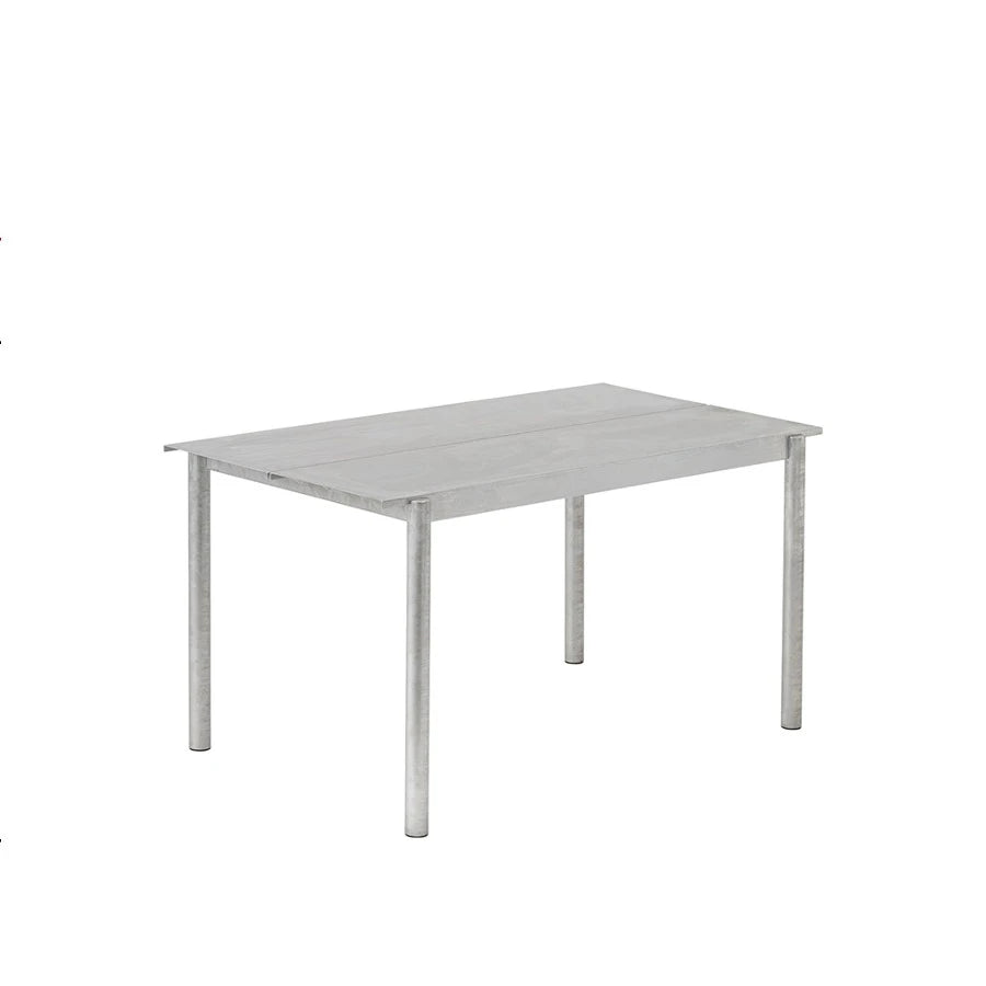 Linear Steel Table Galvanized Steel - view 1