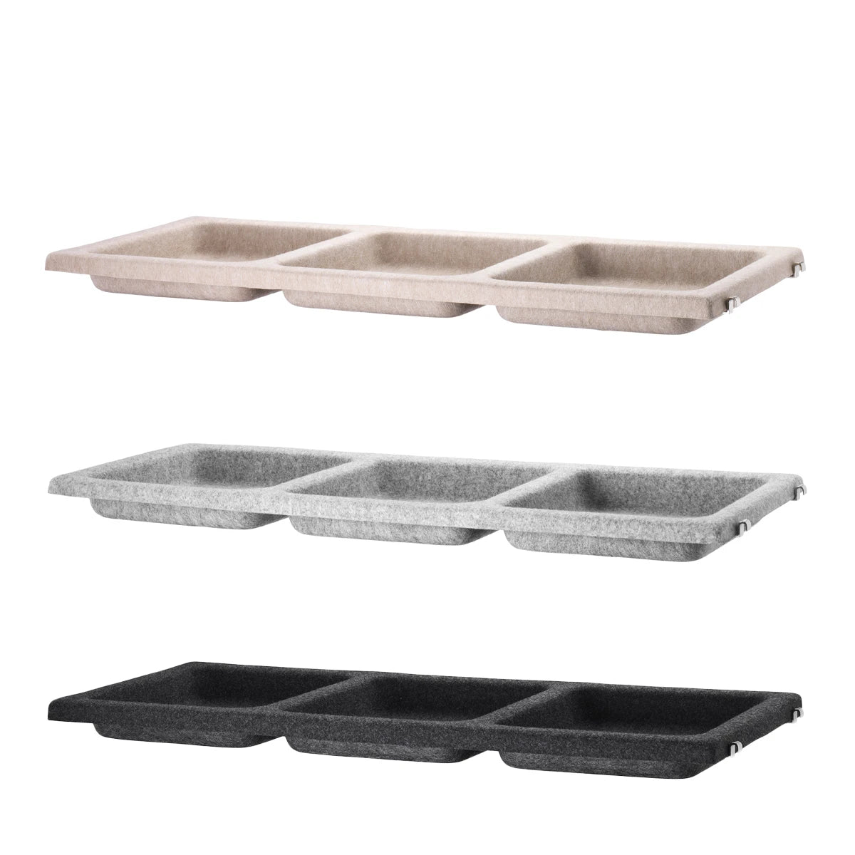 Bowl Shelf Felt 3 Colors - view 1