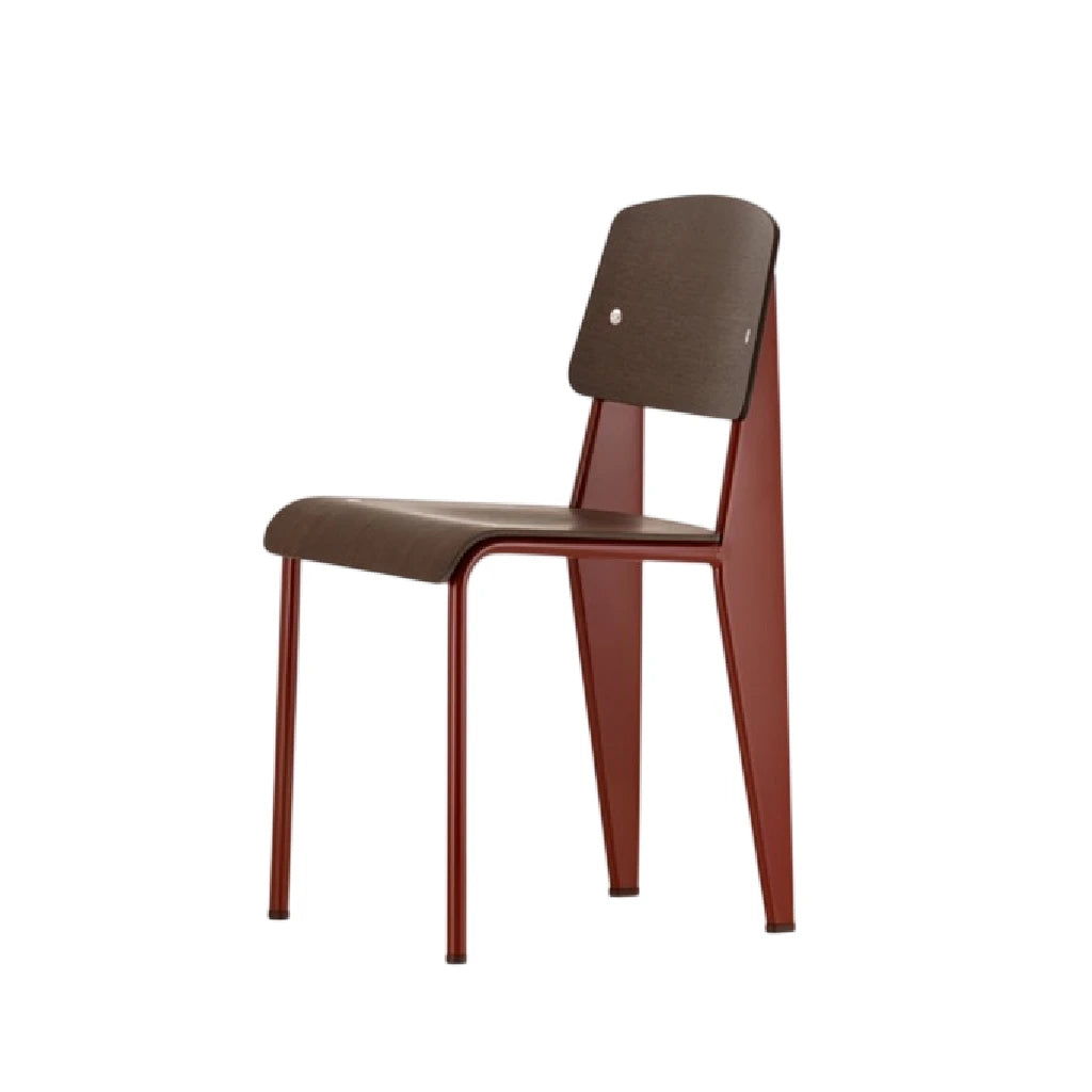 Standard Chair Walnut Japanese Red Dining Chair - view 1