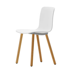 HAL Wood Seat White-Base Natural Oak - view 1