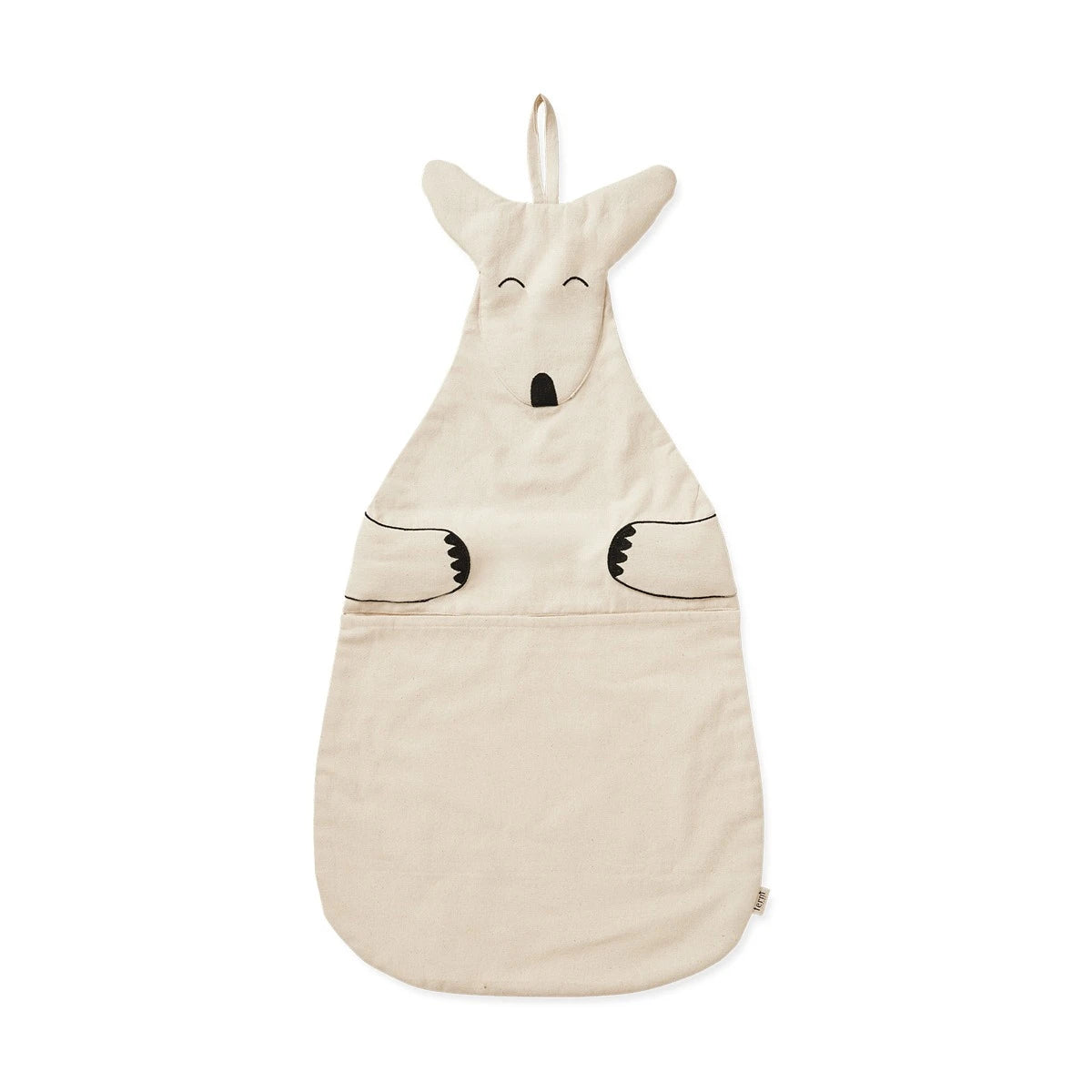 Kangaroo Wall Storage - Undyed - view 1