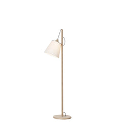 Pull Floor Lamp Oak White - view 1