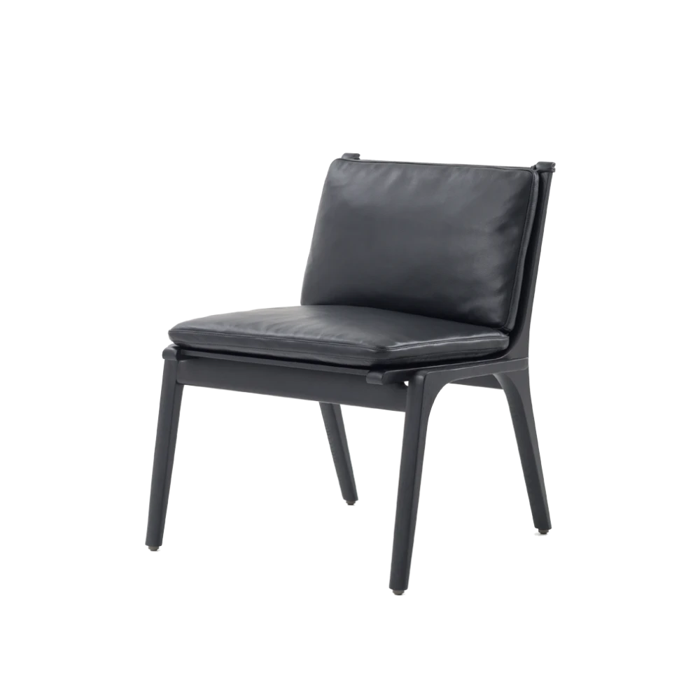 Rén Dining Chair - no arms (Oak / Walnut) - view 1