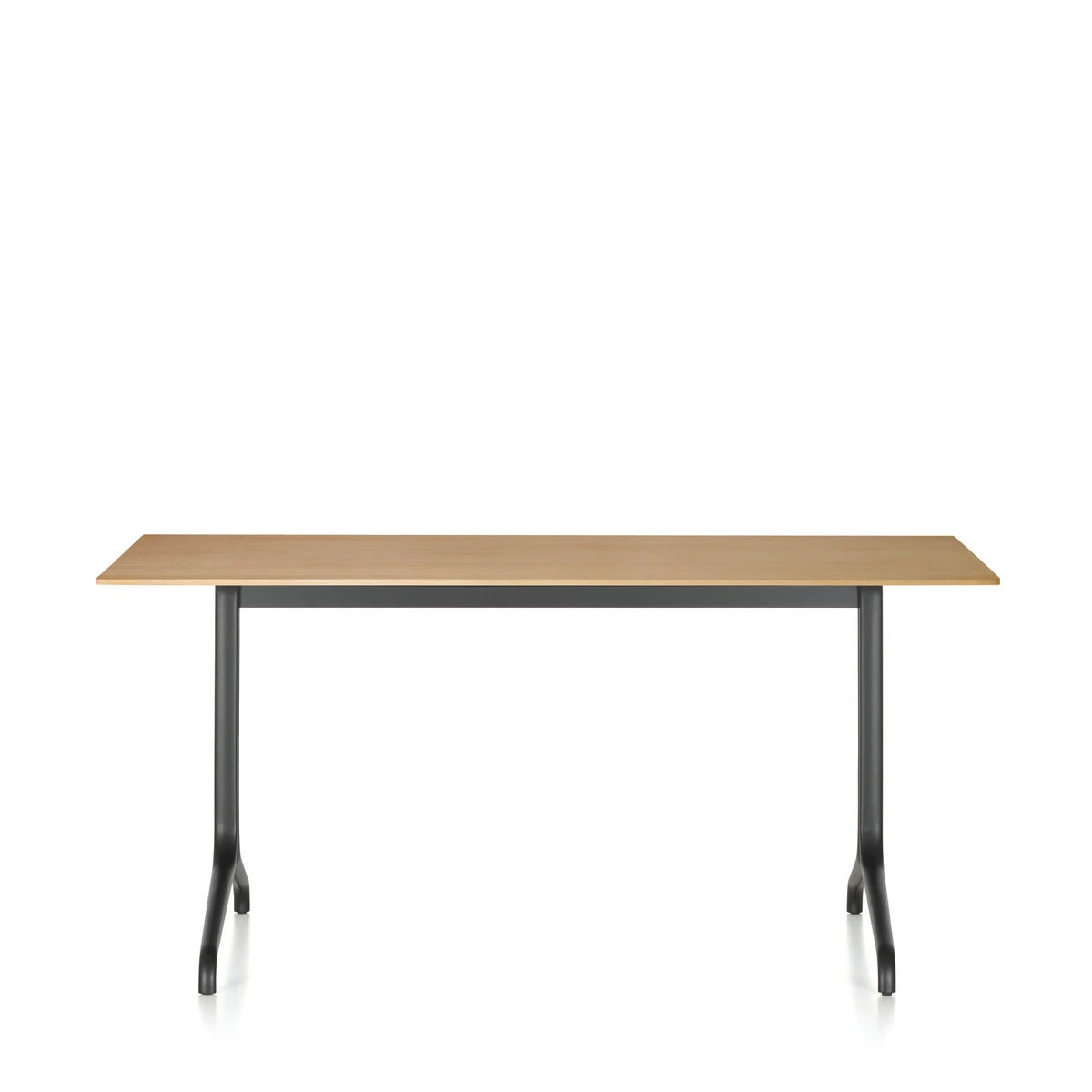 Belleville Table Bistro indoor 160 x 75 Veneer Light Oak Deep Black - view 1