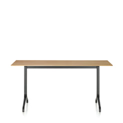Belleville Table Bistro indoor 160 x 75 Veneer Light Oak Deep Black - view 1