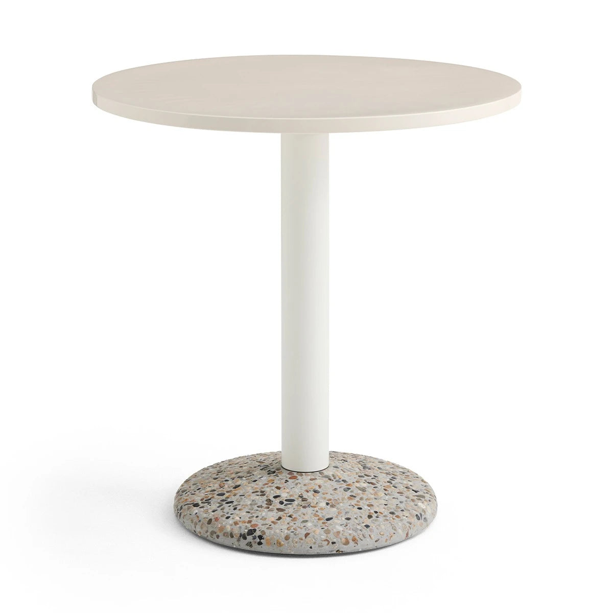 Ceramic Table Ø70 White - view 1