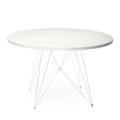 XZ3 Round Table 120 White-White - view 1