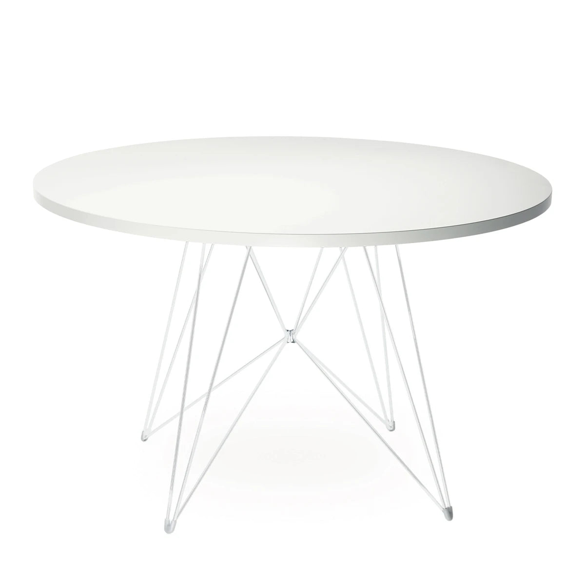 XZ3 Round Table 120 White-White - view 1