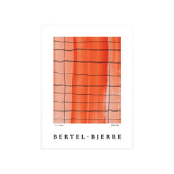 The Poster Club Bertel Bjerre Grid 02 White Aluminum Frame 500 x 700 - view 1