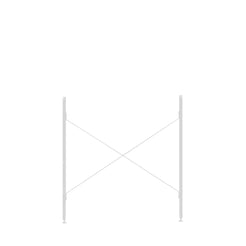 Free Standing SET White for 2 Panels - view 1