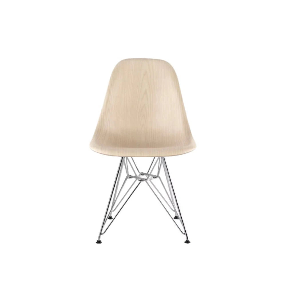 Eames Molded Wood White Ash Chair - view 1